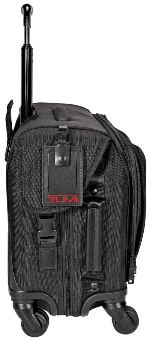 ◎付属品ロ  TUMI キャリーバッグ EXPANDABLE レザー 2輪 キズ有り